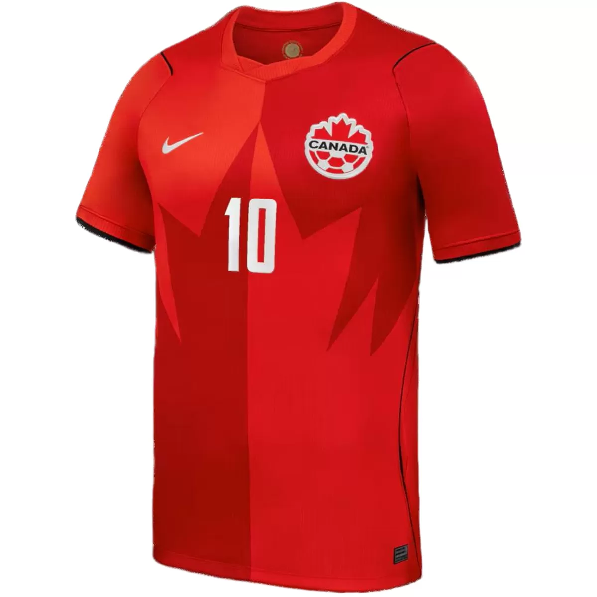 Alternative view of J. DAVID #10 Canada Home Jersey World Cup 2026
