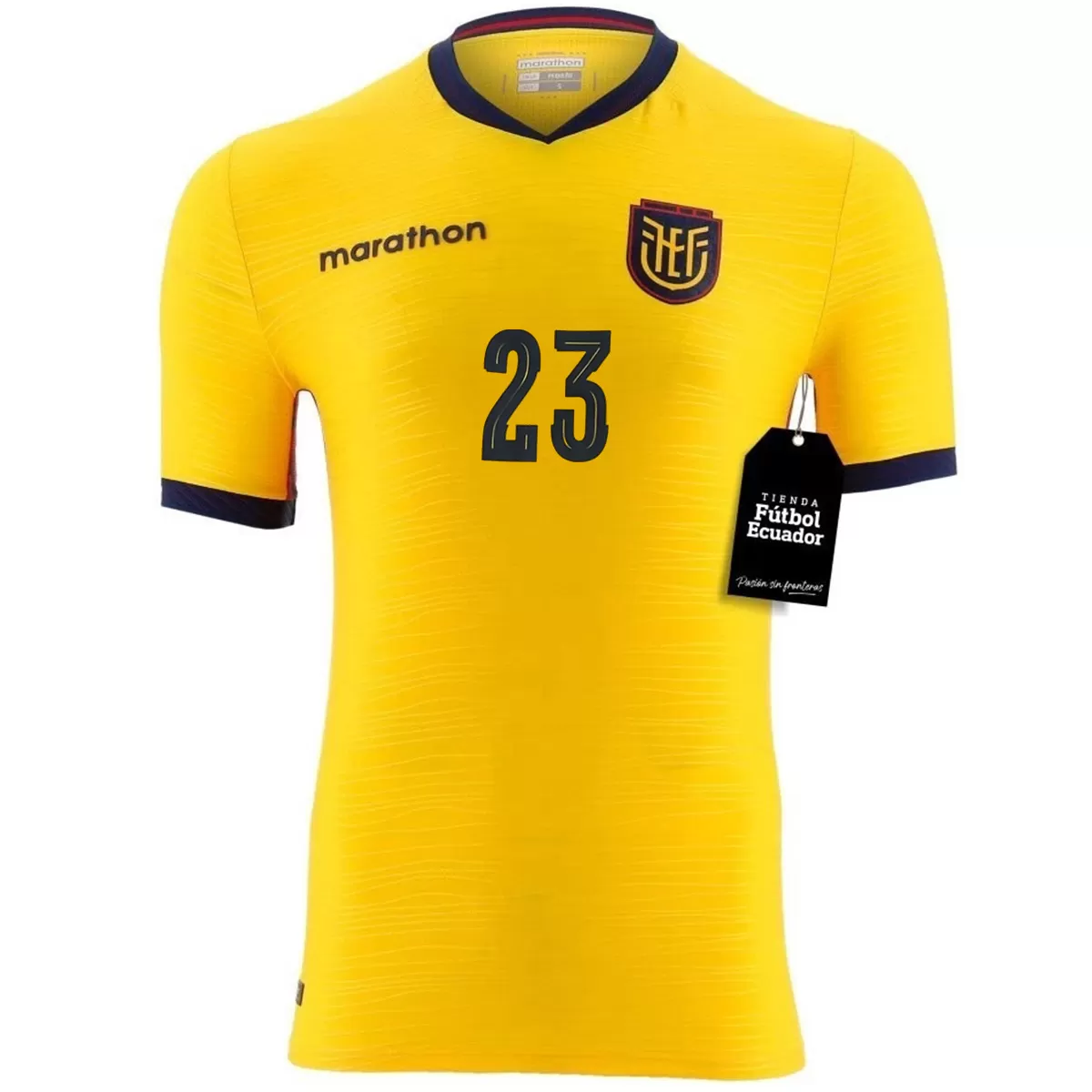Alternative view of Caicedo #23 Ecuador Home Jersey World Cup 2026