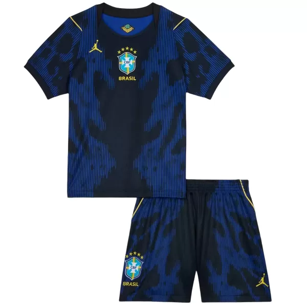 Kids Brazil Away Jersey Kit World Cup 2026 - Image 3