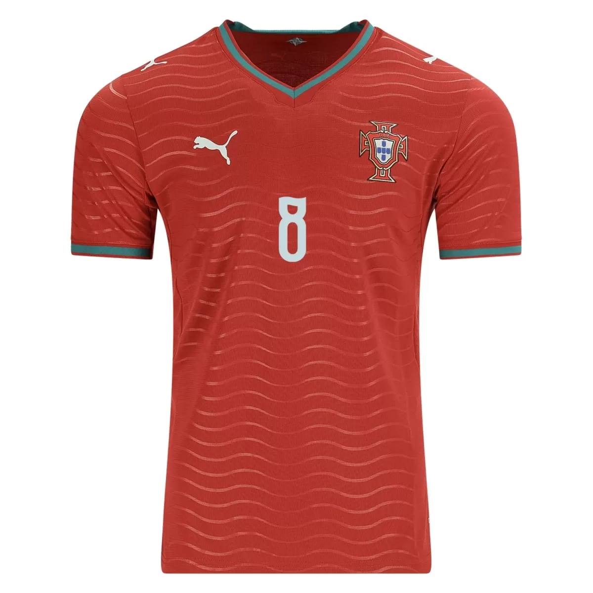 Alternative view of B.FERNANDES Portugal Home Jersey World Cup 2026