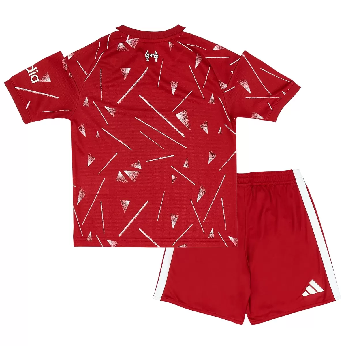 Alternative view of Kids Liverpool Home Jersey Kit 2026/27