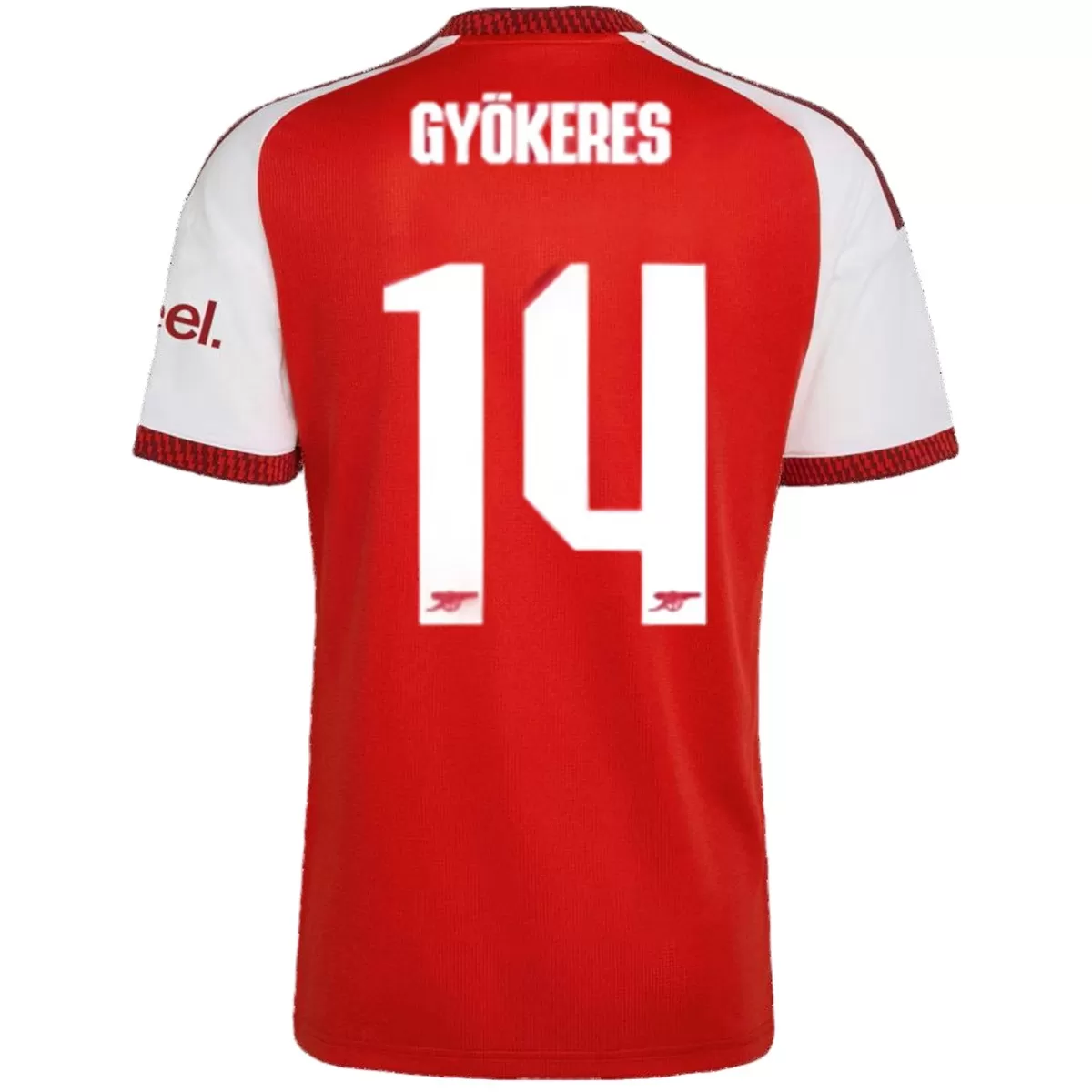 GYÖKERES #14 Arsenal Home Jersey 2026/27 - UCL Font