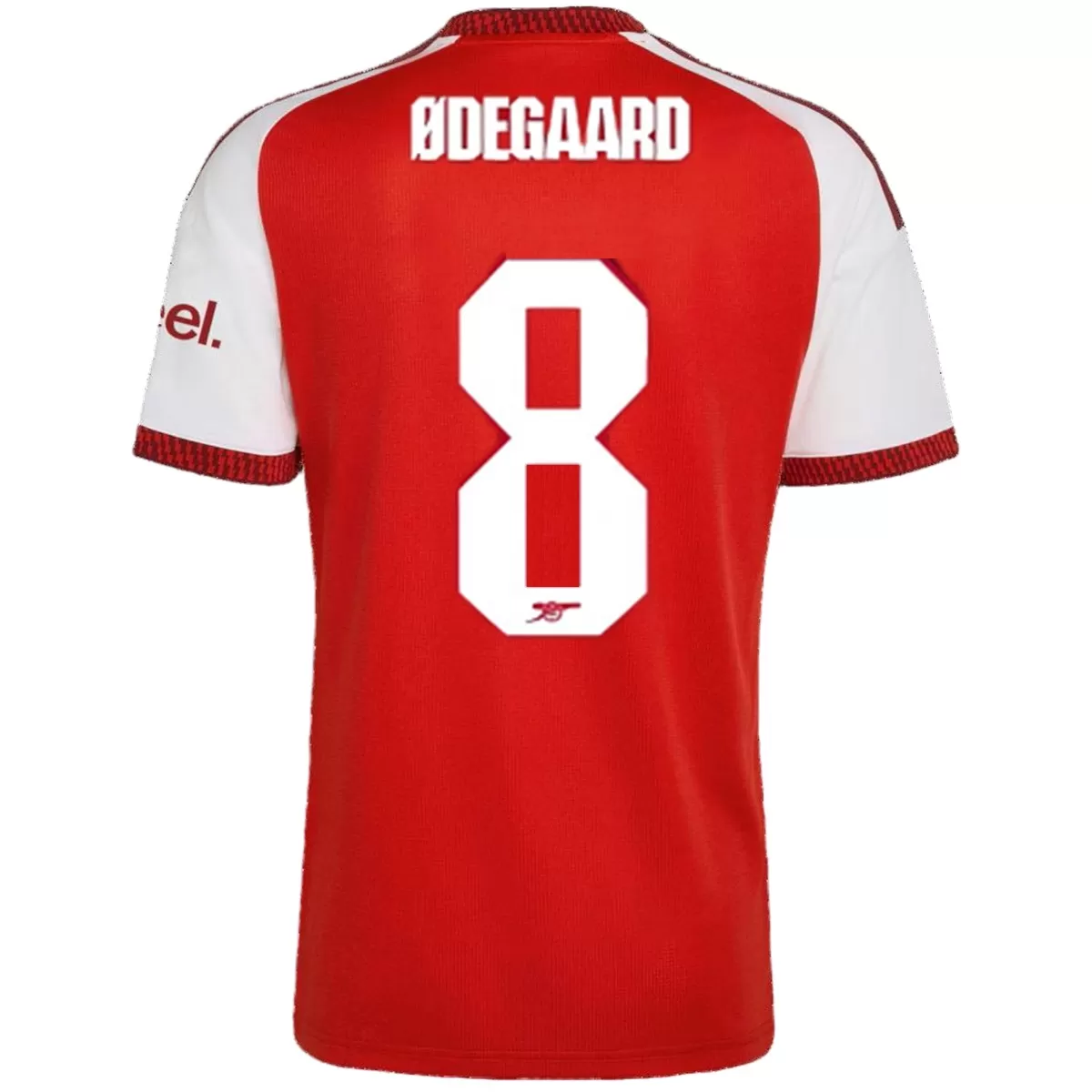 ØDEGAARD #8 Arsenal Home Jersey 2026/27 - UCL Font