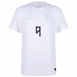 Alternative view of Braut Haaland #9 Norway Third Whiteout Jersey World Cup 2026
