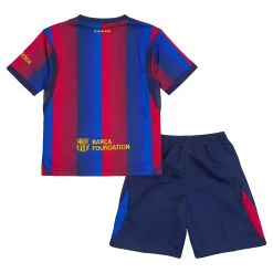 Alternative view of Kids Barcelona Home Jersey Kit 2026/27