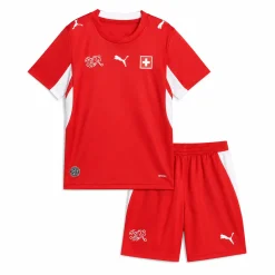 Kids Switzerland Home Jersey Kit World Cup 2026